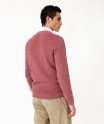 Pull col rond en coton uni homme[MISSING]